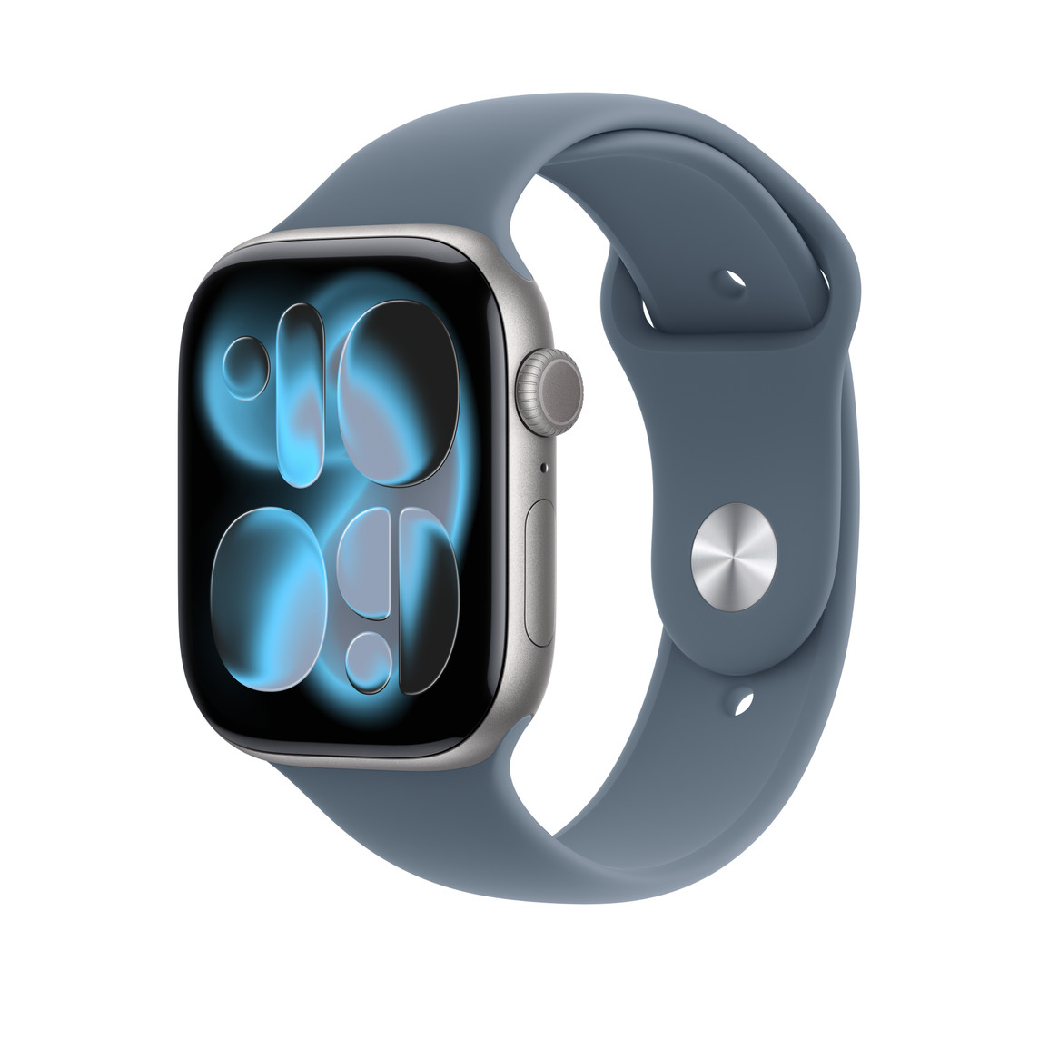 Apple Watch 46mm Band, Anchor Blue Sport Band, M/L, Seasonal 3