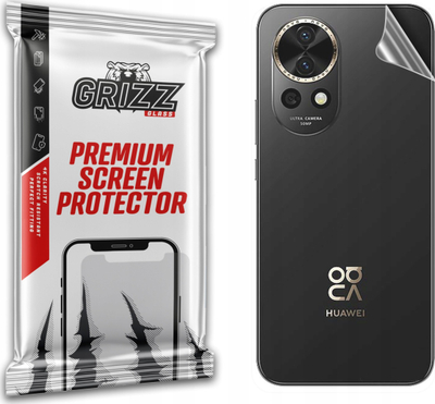 Folie mbrojtëse mbrapa Grizz SatinSkin për Huawei Nova 12, kundër gërvishtjeve, mat
