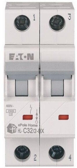 Ndërprerës qarku Eaton Electric HN-C32/2, 32A, 2 pole, i bardhë