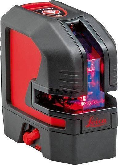 Nivel lazer Leica Lino L2P5, vijë kryq edhe pika, 25m, i kuq