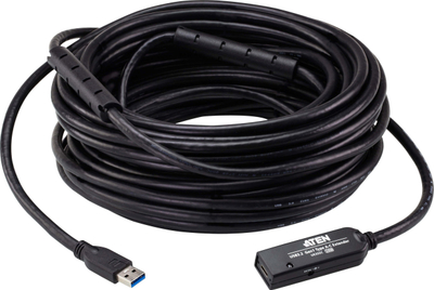 Kabllo zgjatuese USB ATEN UE332C, 20 m, USB 3.2 Gen 1, e zezë