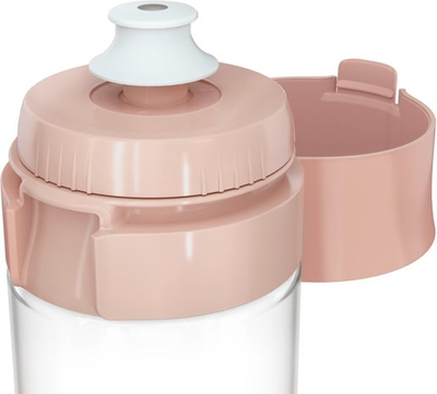 Shishe uji me filtër Brita Vital, 0.6L, pa BPA, rozë pastel