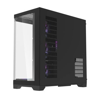 Kuti kompjuteri DarkFlash FT418 Pro, ATX MIDI Tower, 7 ventilatorë ARGB, e zezë