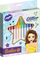 Set stilolapsa xheli Besties Glitter, 12 copë, shumëngjyrëshe