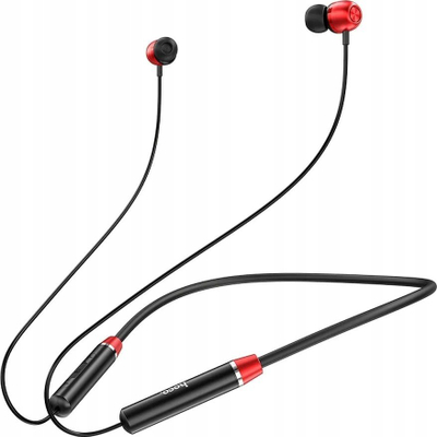 Kufje Bluetooth Hoco ES53 për sport, in ear, për vrap e palestër, të kuqe