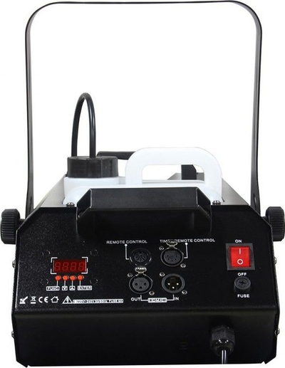 Машина за чад Evolights Fog 1500, 1500W, резервоар 3L, црна