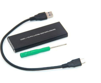 Kuti eksternale për SSD CoreParts MSUB8001, M.2, e zezë