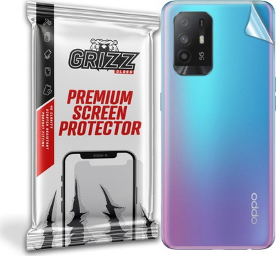 Mbrojtëse e pasme GrizzGlass për Oppo A95 5G, film fleksibël, përfundim satin