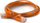 Kabllo rrjeti Wantec Patch Cable CAT6A, 2m, UTP, portokalli