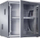 Kabinet muri Rittal DK Series, çelik, dritare xhami, 758x600x400mm, gri