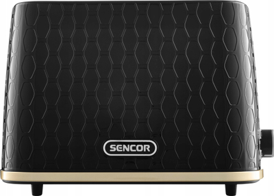 Toaster elektrik Sencor STS 7201BK, 930W, 2 tosta, i zi