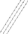 Zinxhir Brilio Silver Lambada 42 cm 471 086 00100 04 - 2,15 g, woman