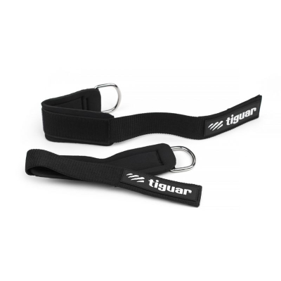 Rripa kyçi për kabllo Tiguar Ankle Straps, set me 2 copë, të rregullueshëm, ngjyrë e zezë
