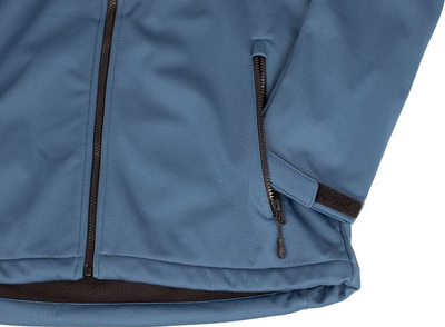 Xhaketë softshell për burra 4F M156, NeoDry 5000, me kapuç, blu
