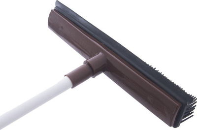 Fshesë me furçë gome Effective Rubber Brush, për dysheme dhe tapete, e zezë