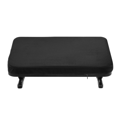 Mbajtëse ergonomike për këmbë Maclean MC-460, e rregullueshme, 40 x 30 cm, e zezë