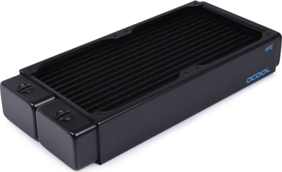 Radiator ftohës Alphacool NexXxoS HPE-45 240mm, bakër, 45mm, i zi