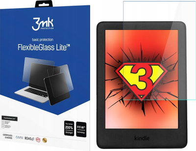Mbrojtës ekrani 3mk FlexibleGlass Lite për Amazon Kindle 10, xham hibrid, transparent