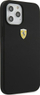 Maskë telefoni Ferrari On Track Silicone FESSIHCP12LBK për iPhone 12 Pro Max 6.7", hardcase, e zezë