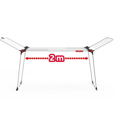 Tharëse rrobash Vileda Infinity Flex, 30 m, e zgjerueshme, metalike