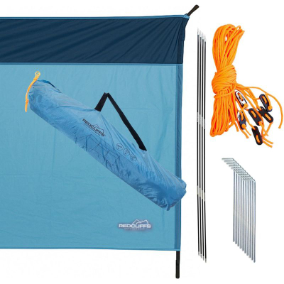 Mbrojtëse ere Regatta Windscreen, 500x140 cm, poliester, blu