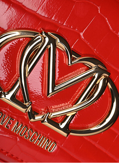 Çantë për femra Love Moschino, e kuqe