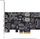Kartë zgjeruese StarTech 5-Port USB PCIe, 10 Gbps, për desktop