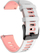 Rrip për orë të mençur 4wrist Garmin 20 mm, i bardhë/rozë