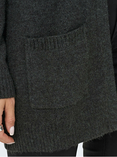 Triko ONLY ONLLESLY 15174274 Dark Grey Melange