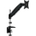 Mbajtëse tavoline për monitor Techly, 15-27", 360mm, e zezë