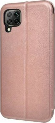 Etui-libër Wallet Case për Oppo Reno 5 Lite, me stand, mbyllje me magnet, rozë gold
