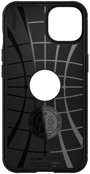 Mbrojtëse Spigen Rugged Armor për Apple iPhone 13, e zezë