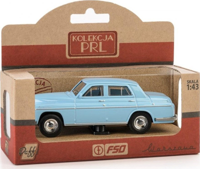 Maket veture PRL Collection Warszawa 223 Blue Daffi, shkalla 1:43, metal
