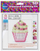 Set mozaiku me diamantë Panta Plast Diamond Mosaic 5D Cupcake, 15x15 cm, shumëngjyrësh