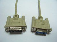 Kabllo lidhëse MicroConnect DA-15 SCSE15GF2, 2m, gri