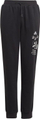 Pantallona për goca adidas BLUV Q3 Pant Jr IA1553, të gjata, të rehatuara, jeshile