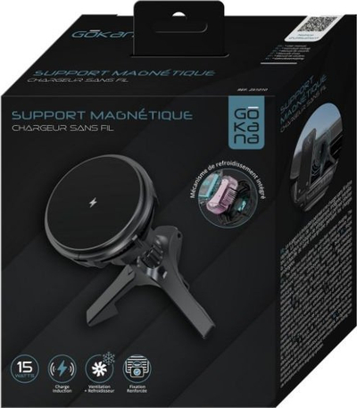 Mbajtës magnetik telefoni JML CUSTO 251010, universal, i zi