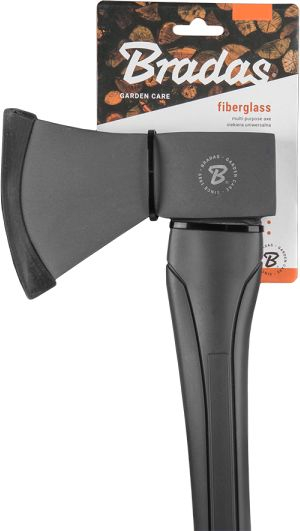 Sëpatë universale Bradas KT-SF1060, dorezë fiberglass 380mm, 600g, gri portokalli