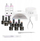 Set manikyr Ocho Nails Starter Kit 4, xhel hybrid, llampë UV LED, i bardhë