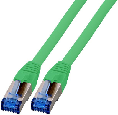 Kabllo rrjeti Digitus RJ45 S/FTP Cat.6A, 20m, e gjelbër