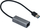 Adapter I-TEC U3METALGLAN, i hirtë/zi