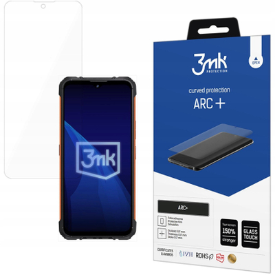 Foli mbrojtëse ekrani 3mk ARC+, për Cubot KingKong Ace 2, transparente