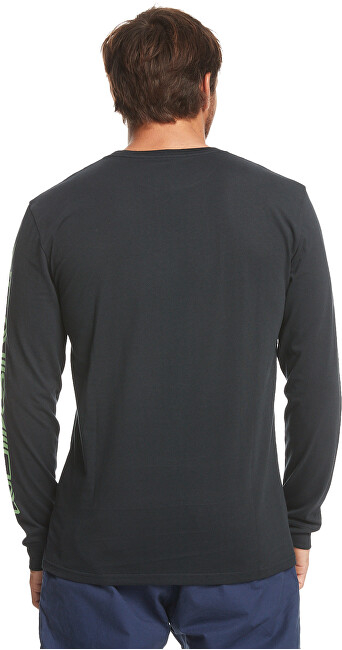 Bluzë Quiksilver Omni Logo Regular Fit, e zezë