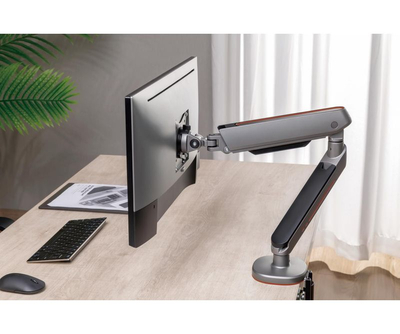 Krah monitori Serioux MM54-C012GR, për 27-45", gas spring, gri