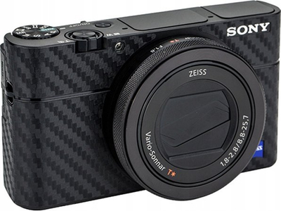 Grip kamere JJC prej fibër karboni, për Sony RX100, i rehatshëm në dorë, i zi