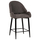 Stol mesatar 55x62x105Hcm (HM8586.01), gri/ zezë