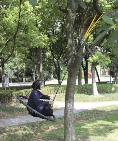 Luhatëse “fole lejleku” HappyBee HB23513, 100cm, 150kg, shumëngjyrëshe