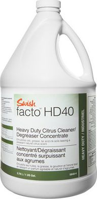 Solucion industrial për yndyrë Swish Facto HD40, 5L, për punë profesionale