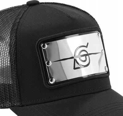 Kapelë bejsbolli Capslab Freegun Naruto Shippuden CL-NS-1-BAN, për burra, e zezë