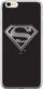 Mbrojtëse telefoni Superman Chrome 004, për iPhone X XS, silikoni, e zezë